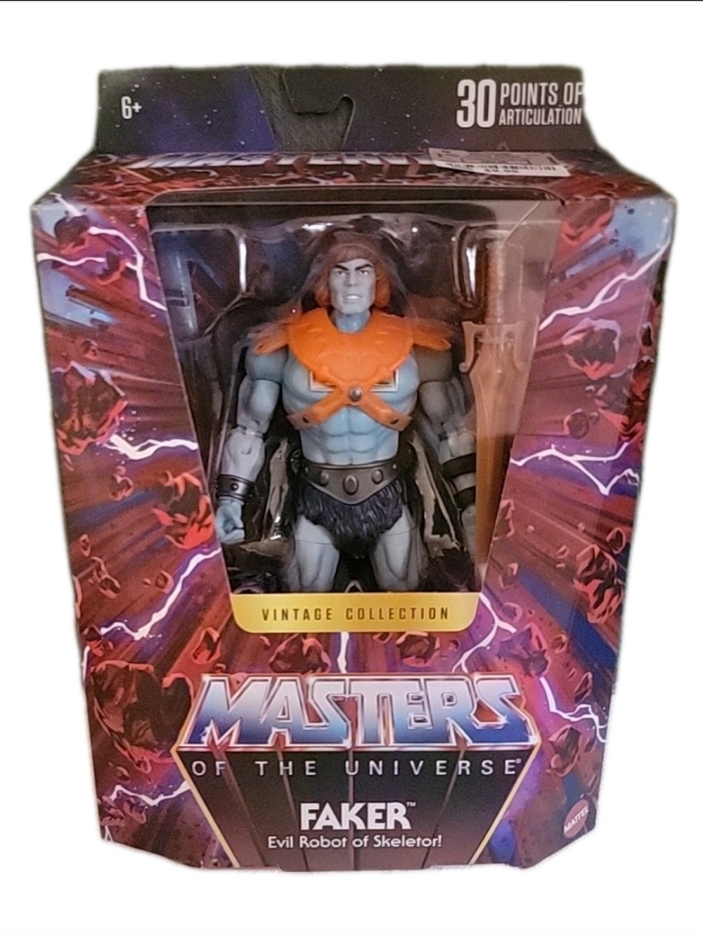 Masters of the Universe Masterverse Vintage Collection Faker (New, Unopened)